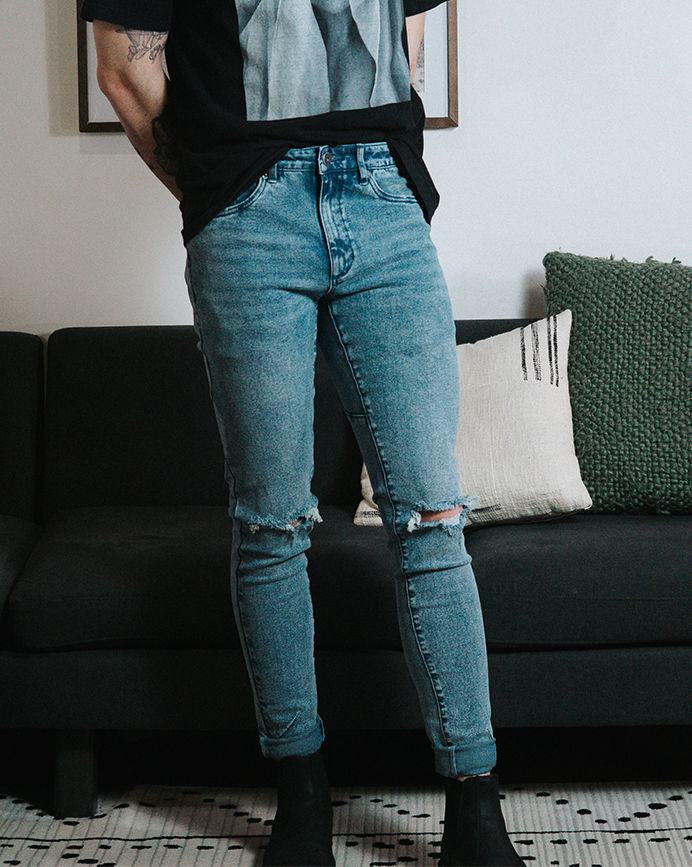 ESSENTIAL SKINNY JEAN : VINTAGE BLUE